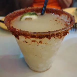 Margarita with tajin and lime salt 06/15/2022