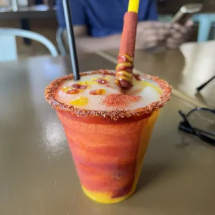 Mangolada margarita! So delicious.