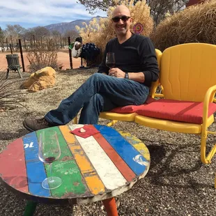 Glass of cab to start the day