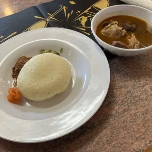 Pepper Soup and Dumboy = Liberian National Dish!