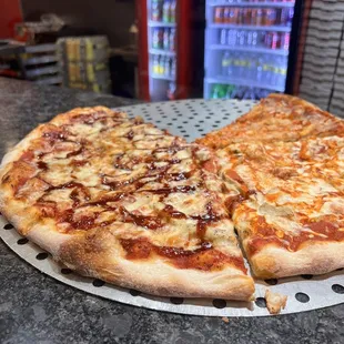 Late night pizza slices