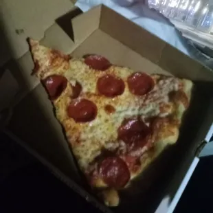 Pepperoni slice to go