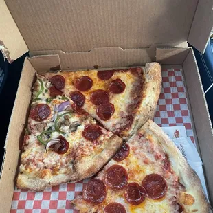 pizza, food