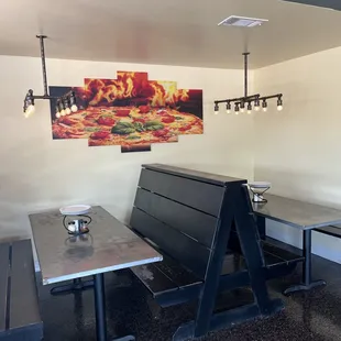 Booth area.