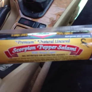 Scorpion Pepper Salami w Mezcal