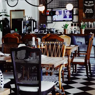 Dining area.