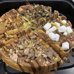Candy Heart Waffle