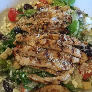 Greek Salad with Chicken