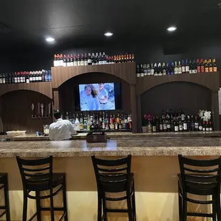 The bar