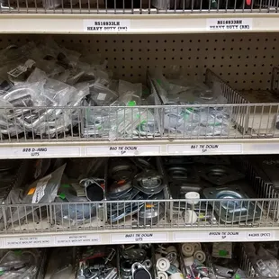 30+ choices in parts I need now vs. 5 choices at TSC or 4 choices at home home depot. I got what i need today. I didn't have to mail order