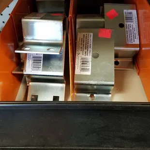 Parts inventory to build complete trailer if required. These are stake pockets. Many others to choose from