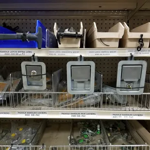 Toolbox replacement latches.