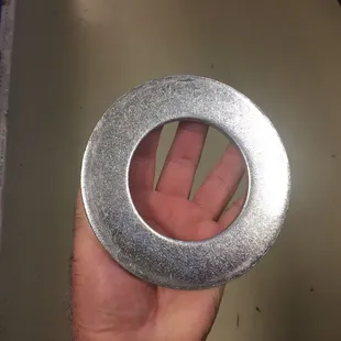 How about a 3 inch washer