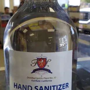 Hand sanitizer