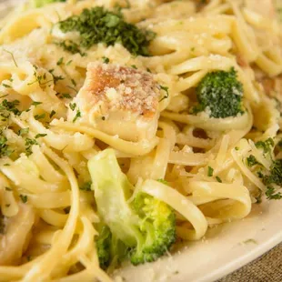 Chicken Broccoli Alfredo pasta