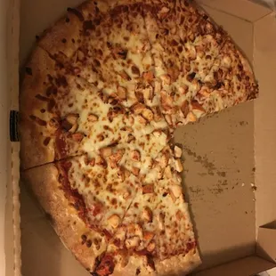 Grilled Chicken pizza