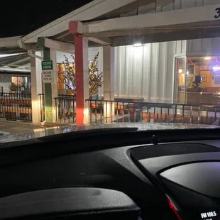 Outside entrance