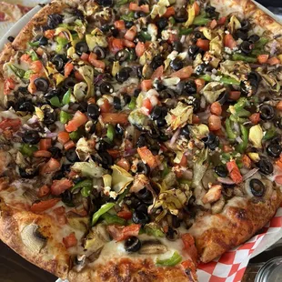 pizza, food