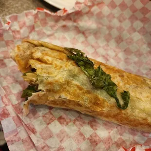 Rotten veggies in my Milano wrap! $14 for this ? Disappointed!!