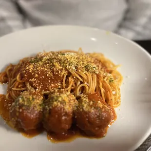 SPAGHETTI e POLPETTE