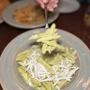 CAVATELLI PESTO E RICOTTA