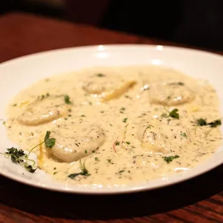 RAVIOLI FUNGHI PORCINI TARTUFATI (FRESH PASTA)