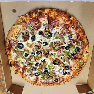 Veg Lovers Pizza with Pepperoni