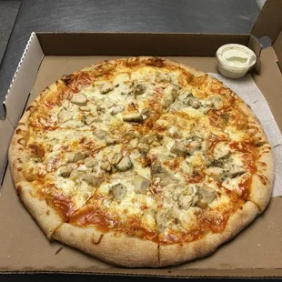 Buffalo chicken and housemade ranch