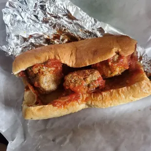 Meatball Parmigiana Specialty Sub