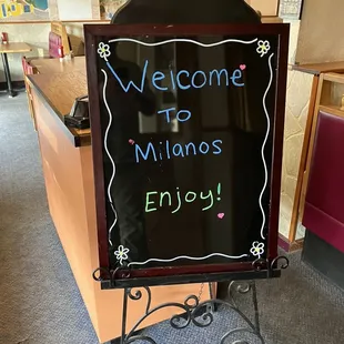 welcome to milano&apos;s enjoy