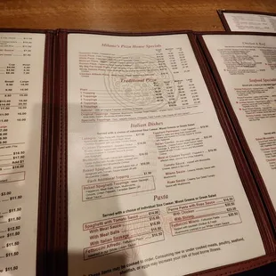 menu, sushi and sashimi
