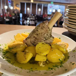 Lamb Shack with roasted patatoes  Special at Milano&apos;s!! #milanos #jaxfood #jaxrestaurants #food