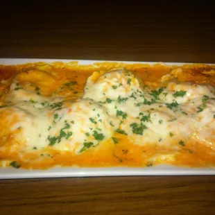 Our latest special Lobster Ravoili