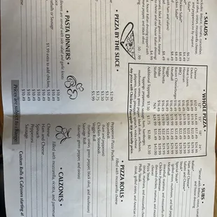 Menu 5/2024