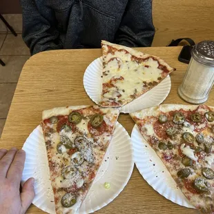 Reference the hand to the slice. It&apos;s got some size to it.