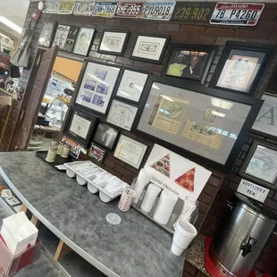 interior, sushi and sashimi