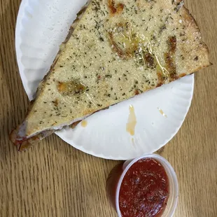 Meat Stuffed Pizza