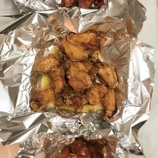 Wings are always crispy with lots of sauce