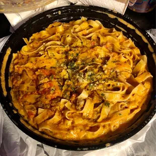 Fettuccine Bolognese