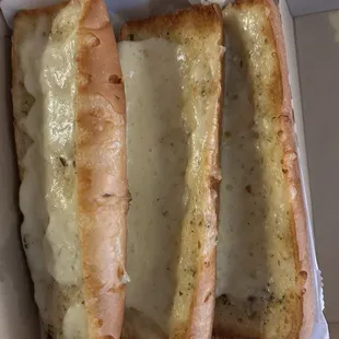 Garlic Bread and Cheese