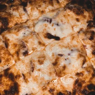 a cheese pizza