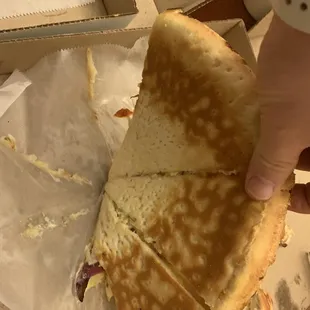 Specialty Alfredo pizza 40% Raw