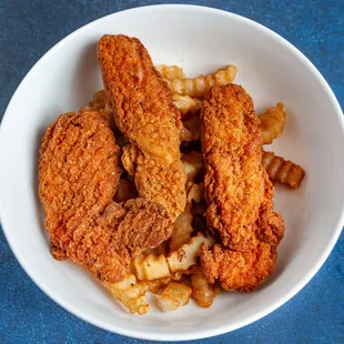 Chicken Tenders and Fries