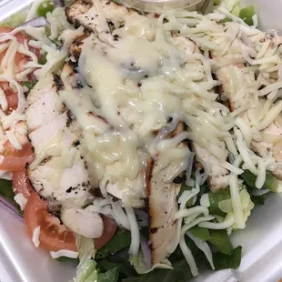 Grilled Chicken Salad to go