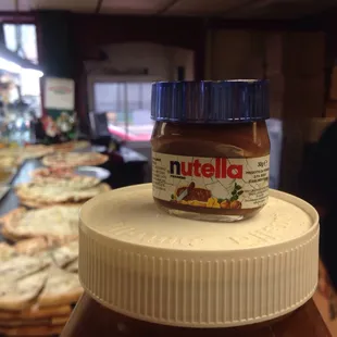 Tiniest jar of Nutella ever!