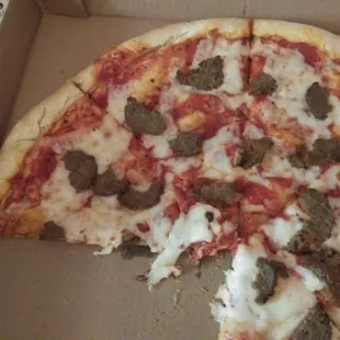 Missing cheese is what&apos;s in this photo!