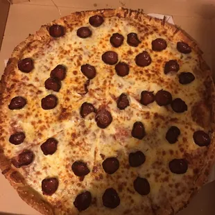 a pizza in a box