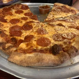 Pepperoni pizza