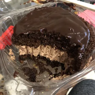 Double chocolate cake