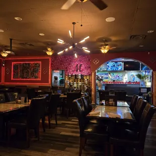 Indoor dining room
